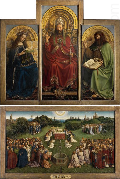 Jan Van Eyck Ghent Altar (mk08) china oil painting image